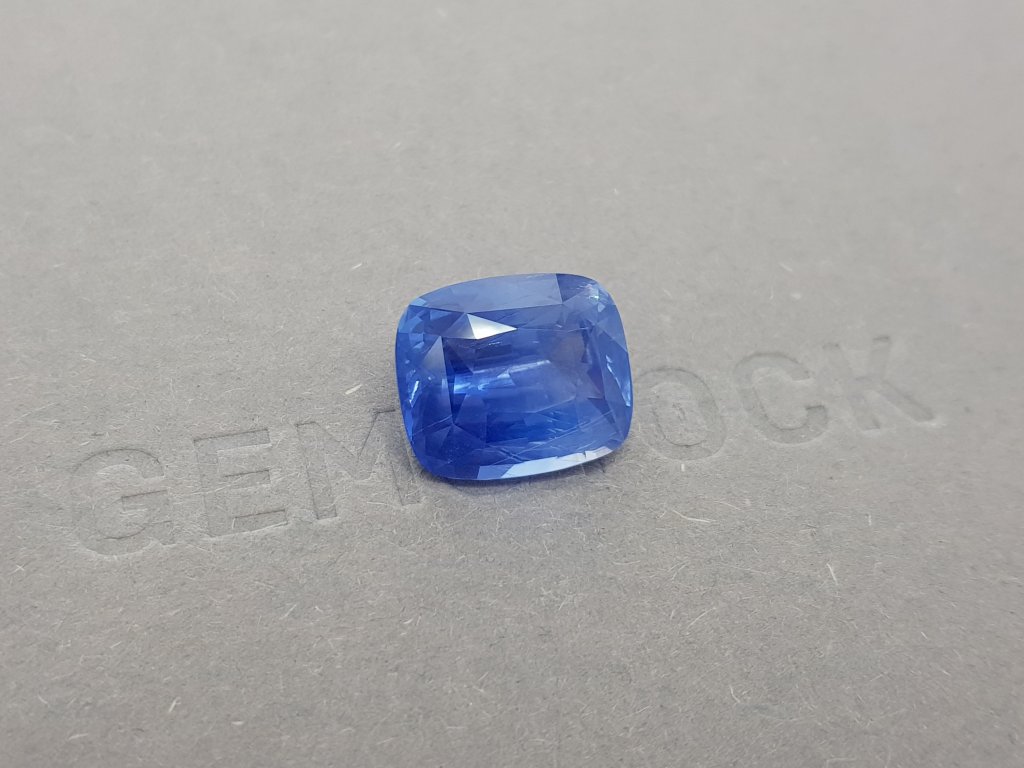 Large unheated cushion cut sapphire 10.50 ct, Sri Lanka, GRS Image №2