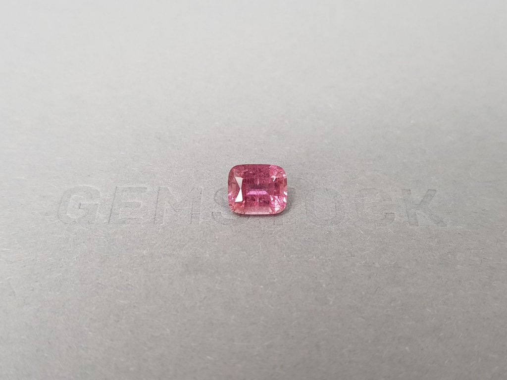 Cushion cut pink tourmaline 1.57 ct, Afghanistan Image №1