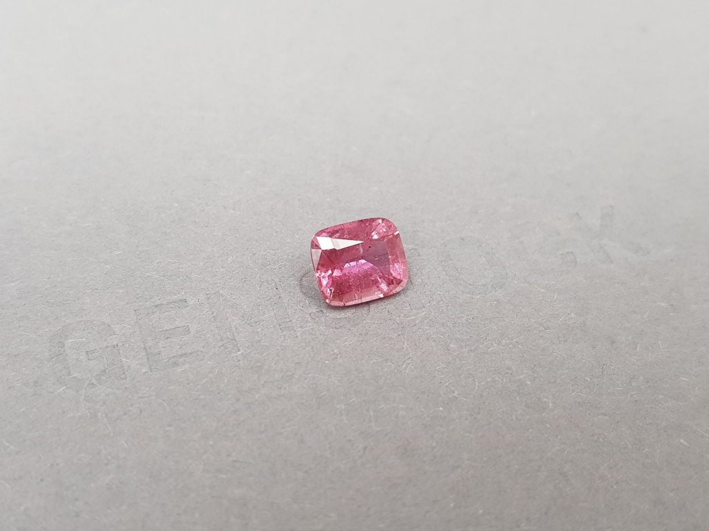Cushion cut pink tourmaline 1.57 ct, Afghanistan Image №2