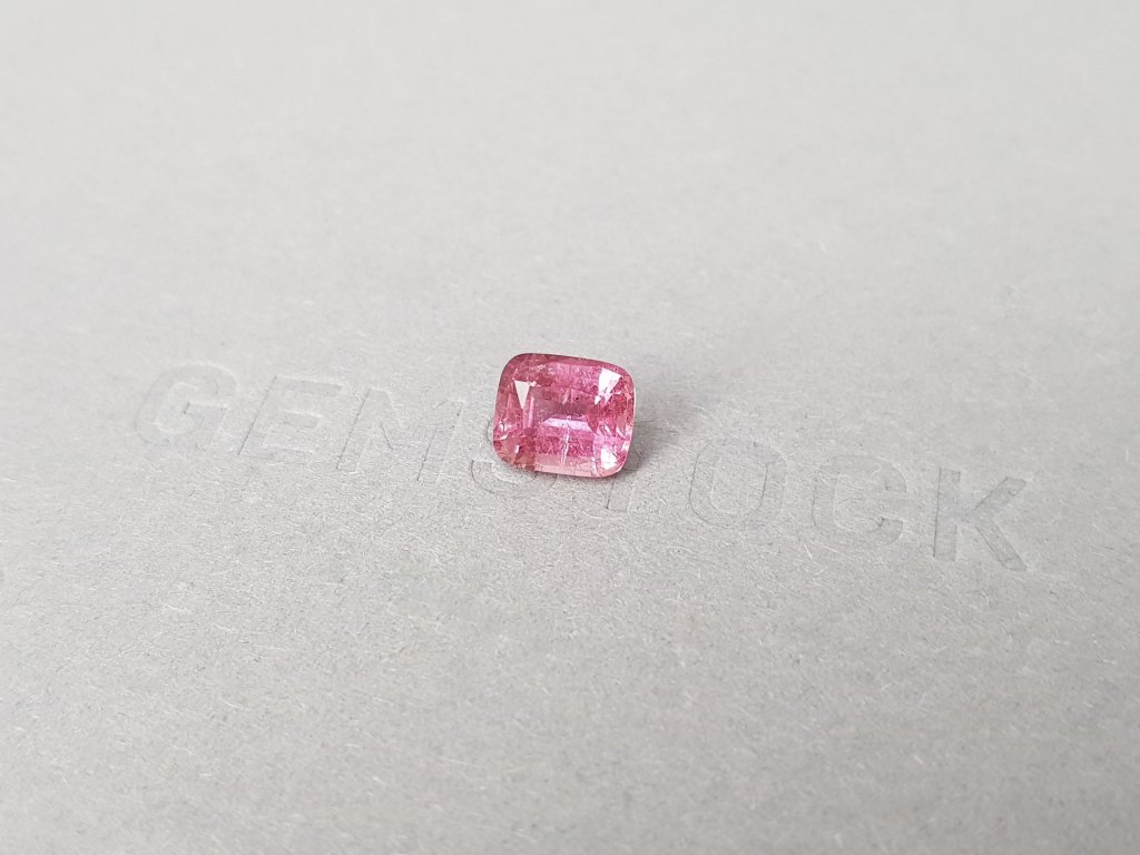 Cushion cut pink tourmaline 1.57 ct, Afghanistan Image №3