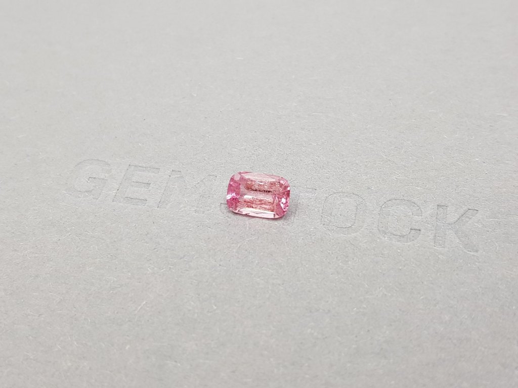 Cushion cut orange-pink tourmaline 0.90 ct Image №3