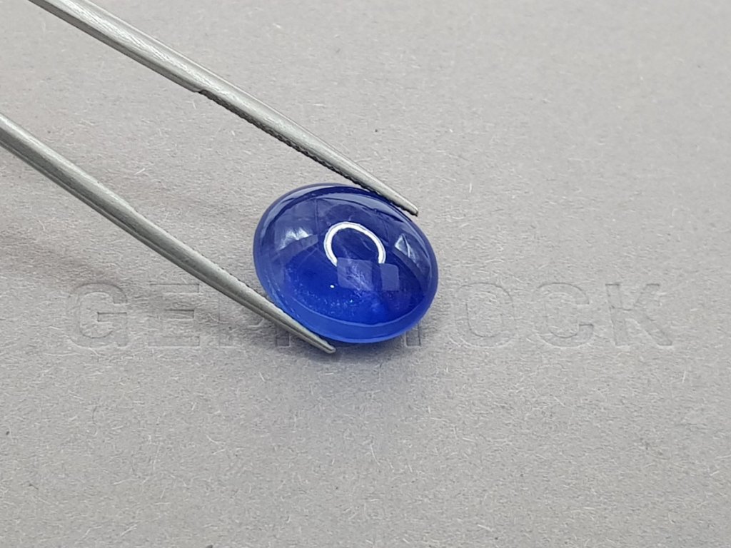Royal Blue star sapphire untreated 19.17 ct, Sri Lanka, GRS Image №9