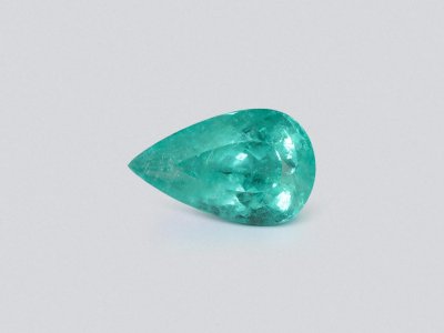 Large tourmaline Paraiba in pear cut 11.84 carats, Nigeria photo