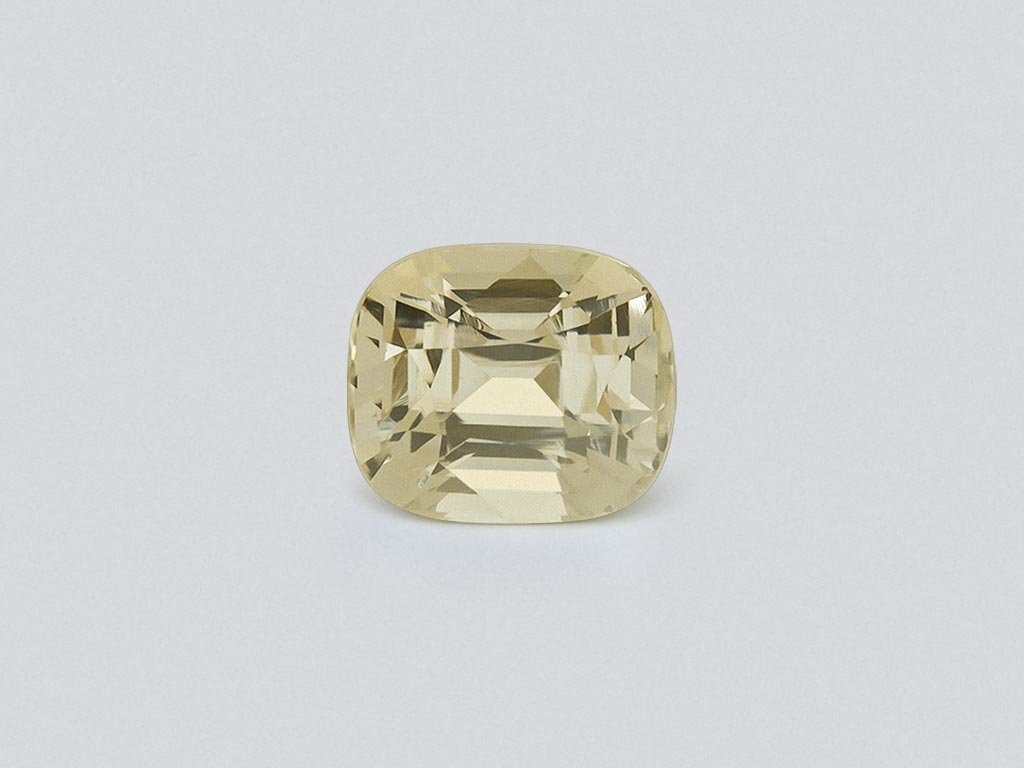Vanadium containing chrysoberyl cushion cut 1.52 carats, Madagascar Image №1