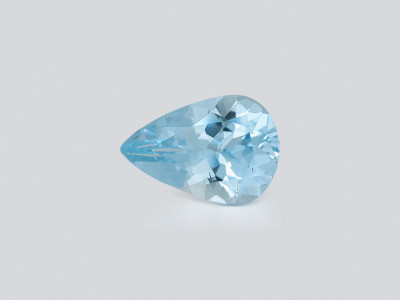 Aquamarine pear cut 2.97 carats, Madagascar photo