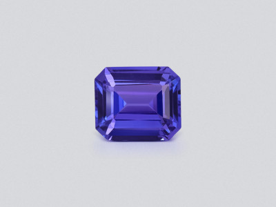 Tanzanite octagon cut 7.04 carats, Tanzania photo