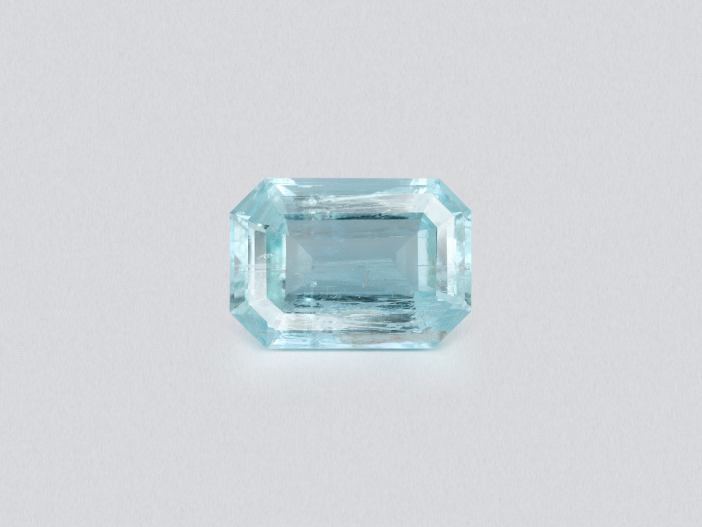 Aquamarine octagon cut 4.67 carats, Madagascar  Image №1