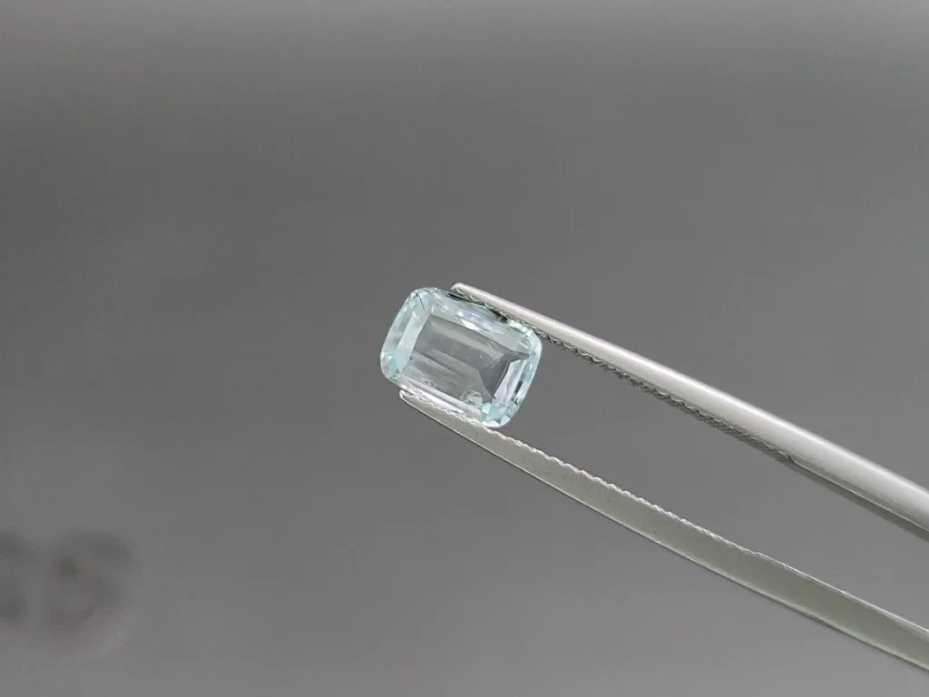 Set of aquamarines cushion cut 2.61 carats, Madagascar Image №3