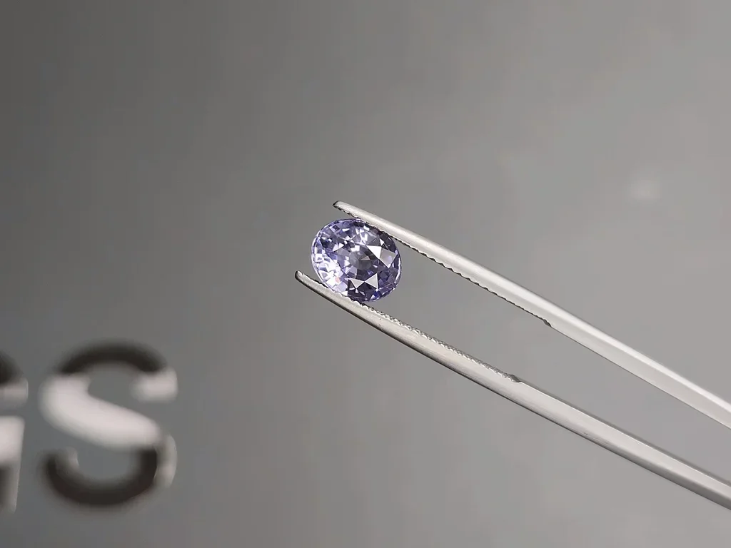 Lavender spinel in oval cut 2.05 carats, Burma Image №3