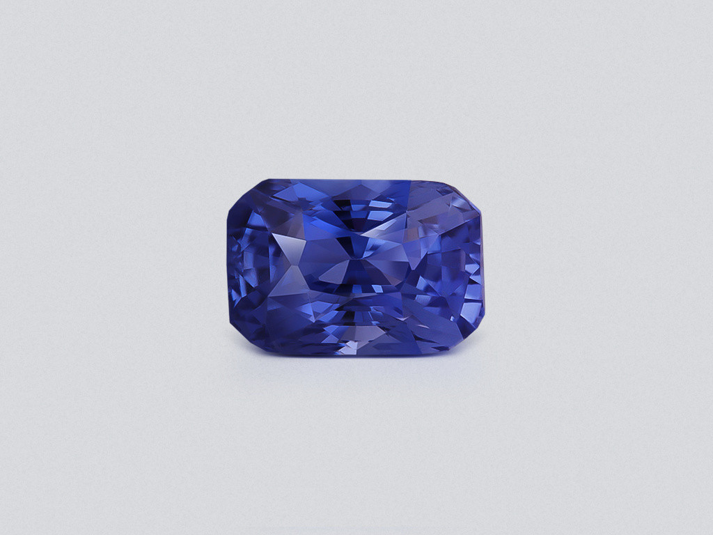 Unheated blue sapphire radiant cut 3.52 carats, Sri Lanka Image №1