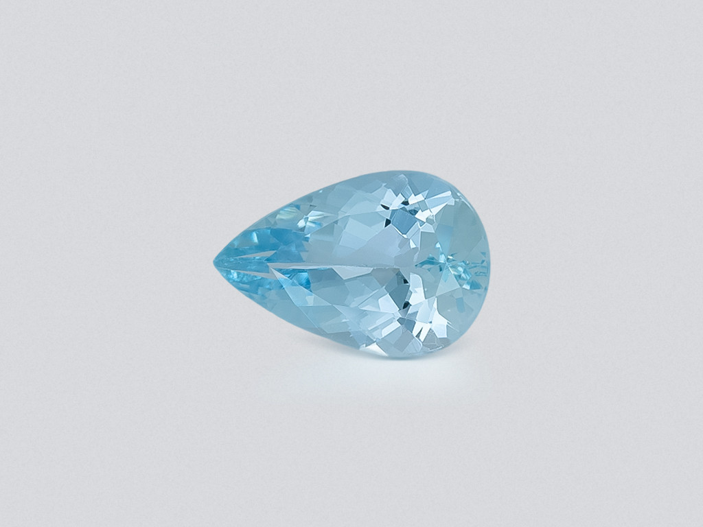 Aquamarine pear cut 2.70 carats, Madagascar Image №1