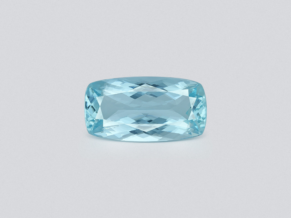 Aquamarine cushion cut 12.54 carats, Madagascar Image №1