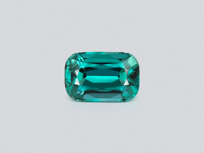 Vibrant Lagoon tourmaline in cushion cut 2.87 carats, Afghanistan photo
