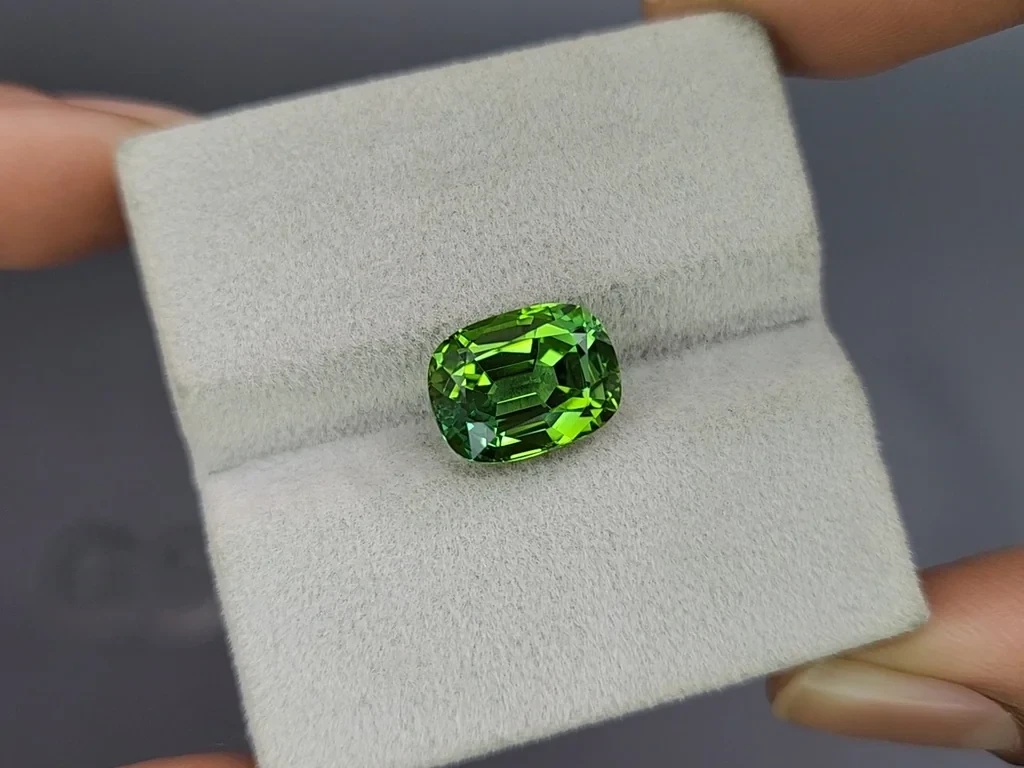 Tourmaline cushion cut 5.42 carats, Africa Image №4