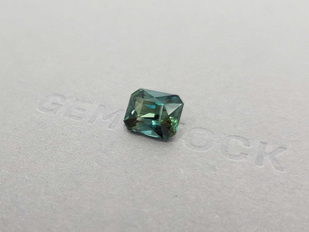 Unheated Teal sapphire 5.88 ct, Madagascar, ICA Image №2