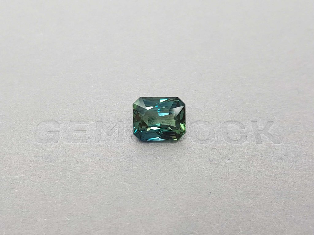 Unheated Teal sapphire 5.88 ct, Madagascar, ICA Image №1