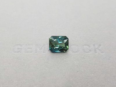 Unheated Teal sapphire 5.88 ct, Madagascar, ICA photo
