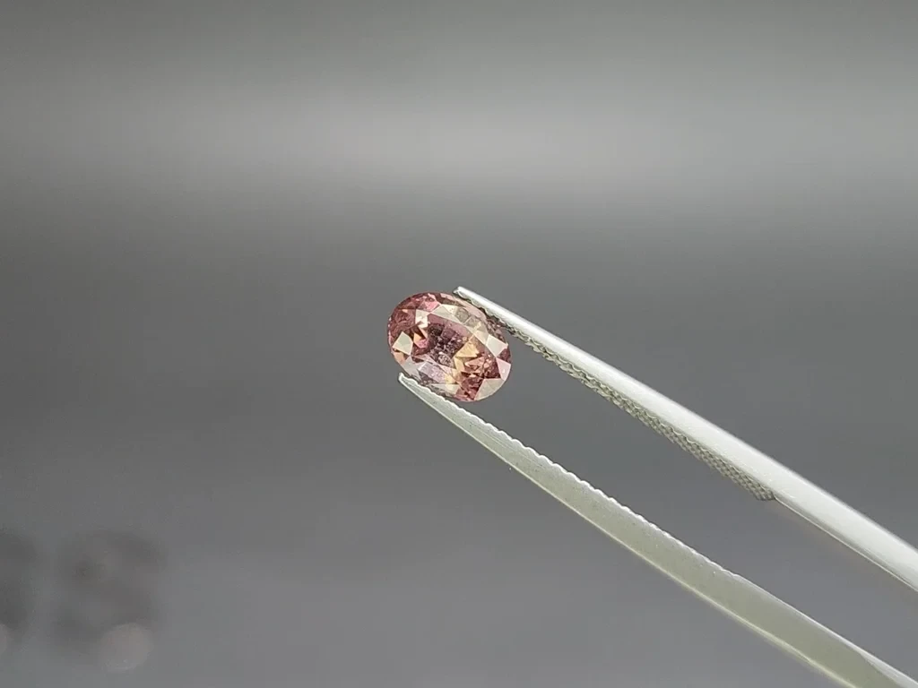 Garnet color change effect oval cut 1.27 carats, Tanzania Image №4