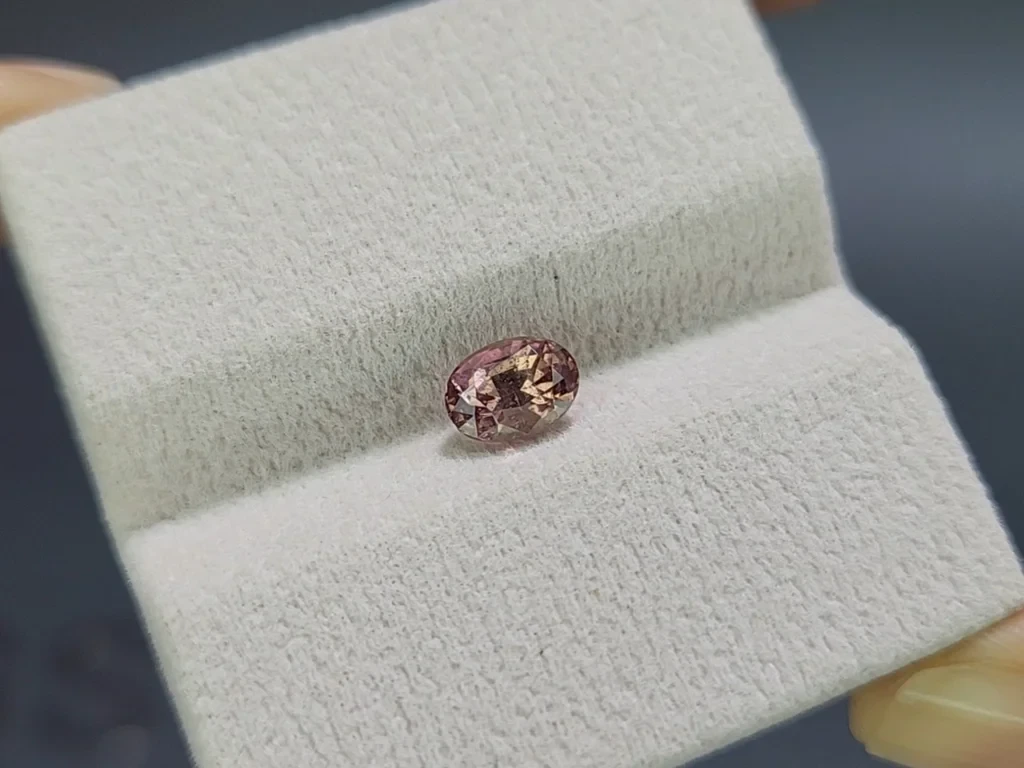 Garnet color change effect oval cut 1.27 carats, Tanzania Image №6