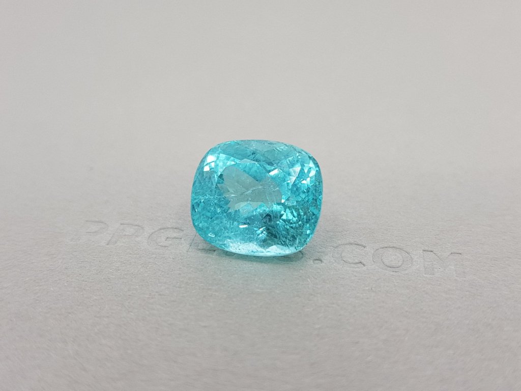 Bright cushion cut Paraiba tourmaline 10.01 ct, GIA Image №3