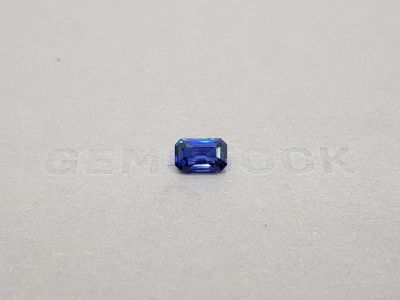 Octagon cut blue sapphire 1.99 ct, Sri Lanka photo