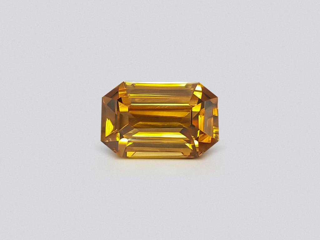 Octagon cut zircon 7.10 ct Image №1