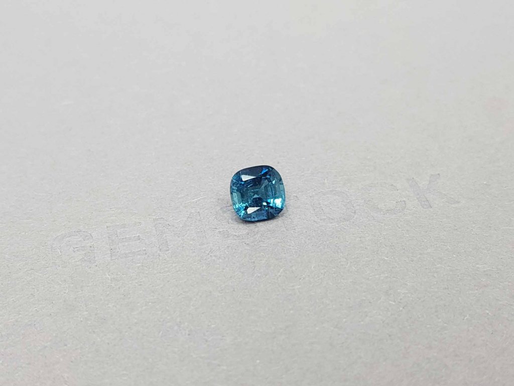 Intense blue cushion cut indicolite 1.41 ct Image №2