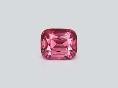 Pink-red cushion-cut natural zircon 8.17 carats, Sri Lanka photo