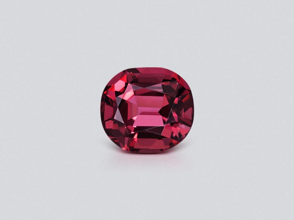 Large tourmaline rubelite 19.45 carats cushion cut, Nigeria Image №1