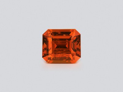 Spessartite Vivid orange octagon cut 2.24 carats, Africa photo