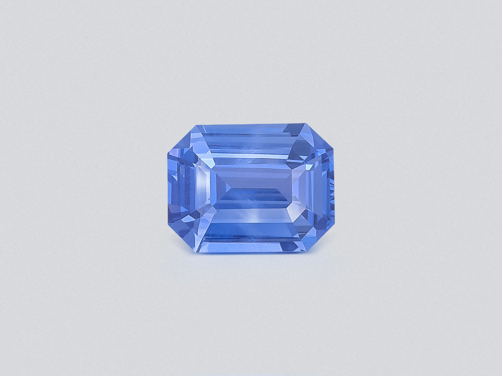 Unheated blue sapphire octagon cut 2.01 carats, Sri Lanka Image №1