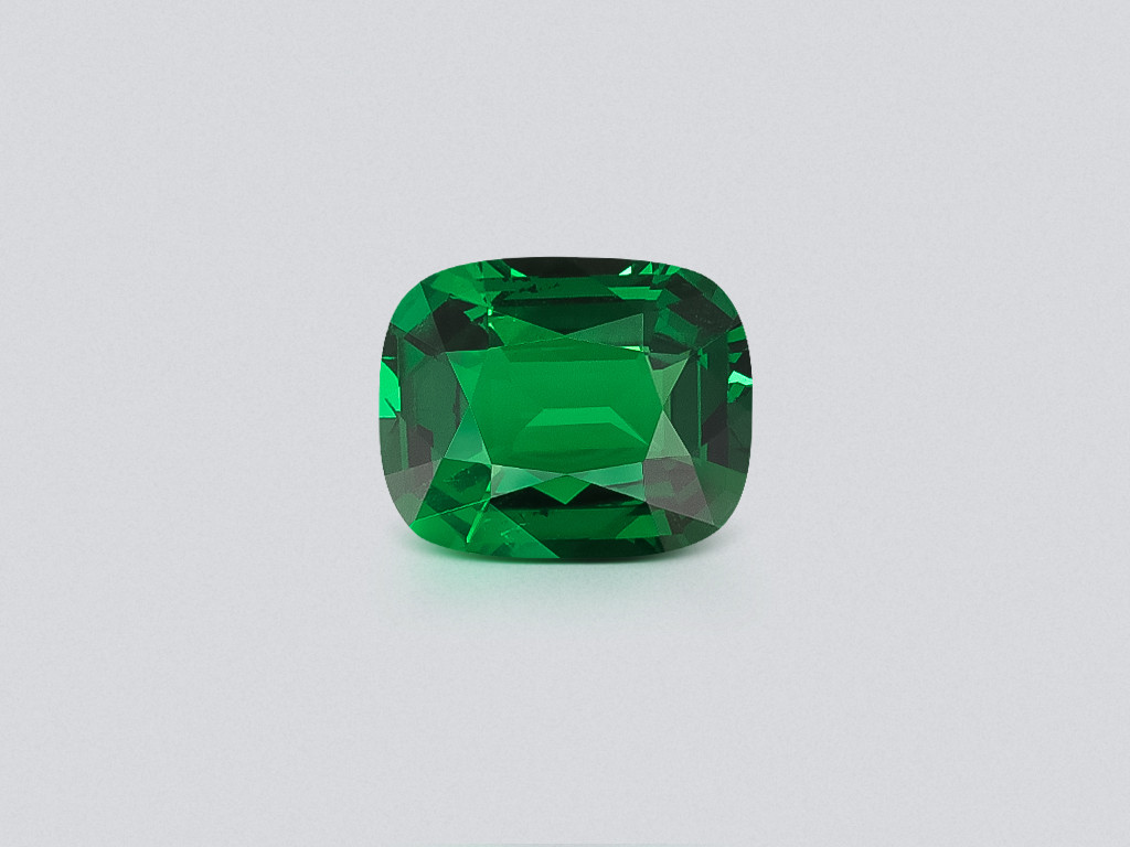 Garnet tsavorite cushion cut 2.01 carats, Africa Image №1