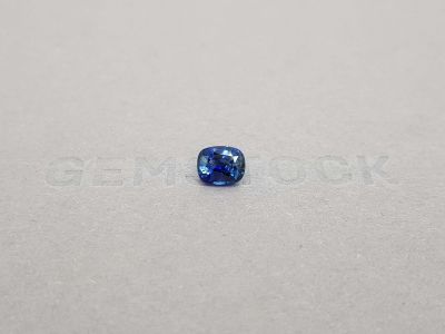 Cushion cut blue Madagascar sapphire 1.16 ct photo