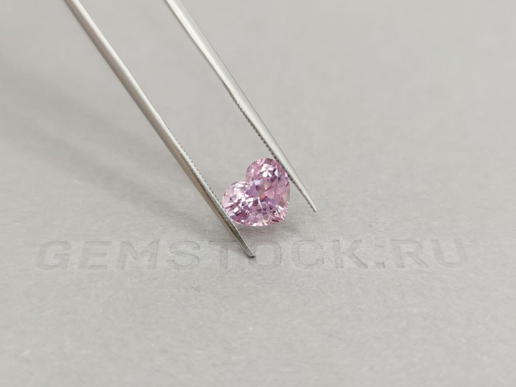 Heart cut pink spinel 2.07 ct, Burma Image №4