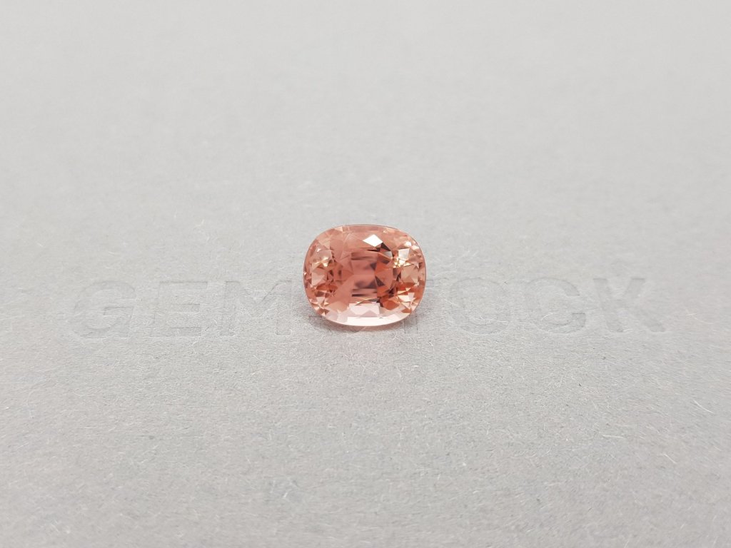 Cushion cut orange-pink tourmaline 3.72 ct Image №1