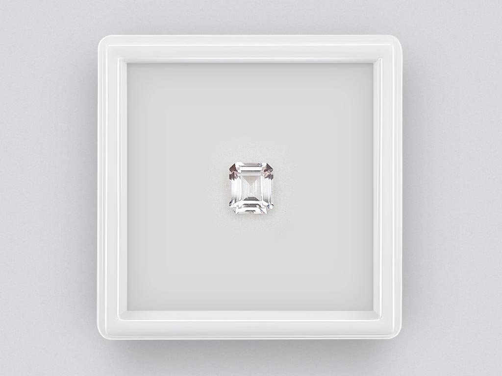 Light pink morganite octagon cut 1.19 ct Image №1