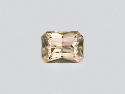 Large brown zircon in radiant cut 12.20 carats, Tanzania photo