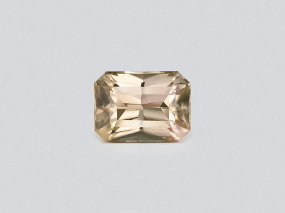 Large brown zircon in radiant cut 12.20 carats, Tanzania photo