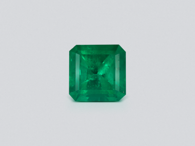 Large emerald  Intense Green octagon cut 11.85 carats, Colombia  photo