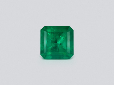 Large emerald  Intense Green octagon cut 11.85 carats, Colombia  photo