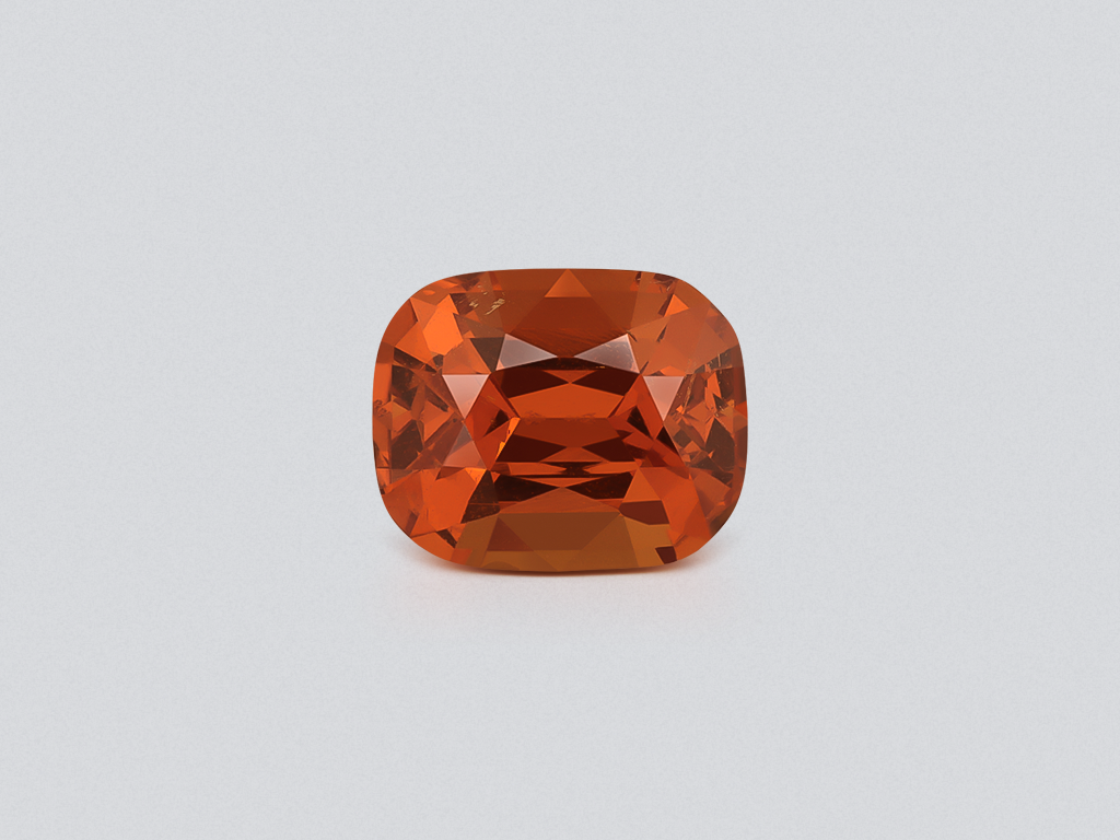 Spessartine Vivid orange cut cushion 1.73 carats, Africa Image №1