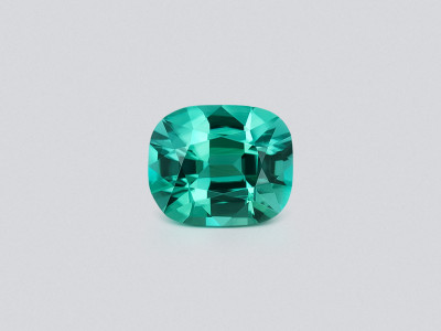 Vibrant Lagoon Tourmaline in cushion cut 3.01 carats, Afghanistan photo