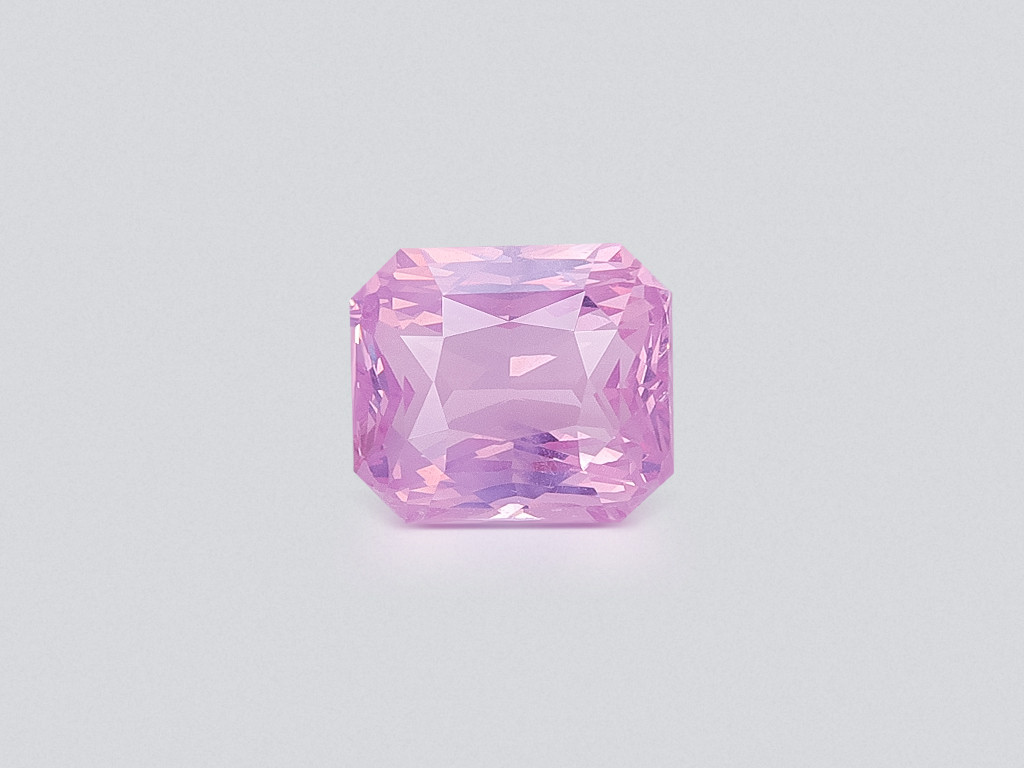Lilac pink spinel Mahenge radiant cut 3.07 carats, Tanzania Image №1