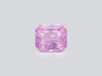 Lilac pink spinel Mahenge radiant cut 3.07 carats, Tanzania photo