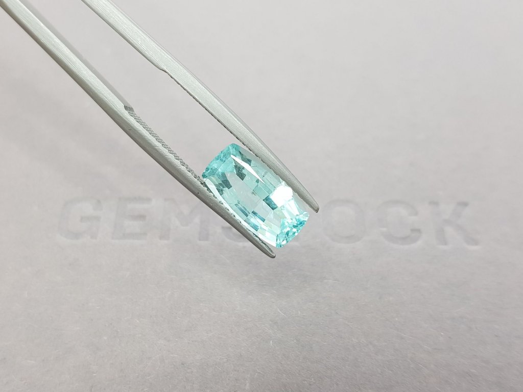 Light blue cushion cut Paraiba tourmaline 2.31 ct, Mozambique, ICA Image №5