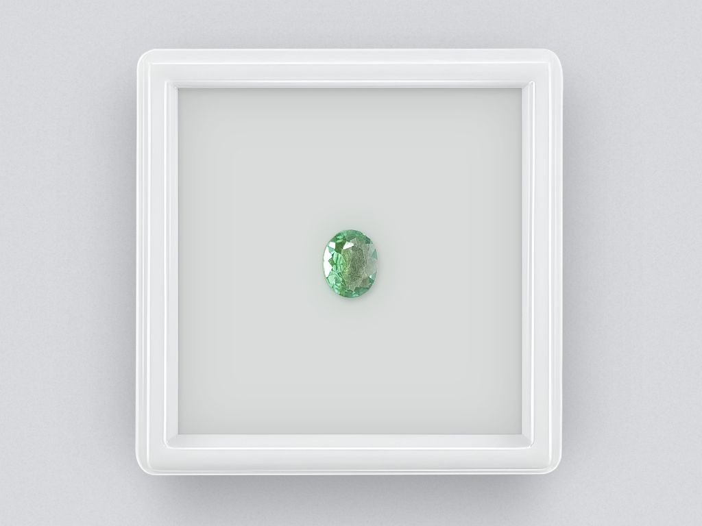 Tourmaline verdelite oval cut 0.57 ct Image №1