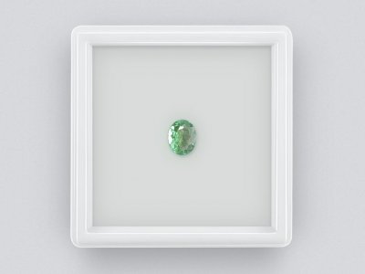 Tourmaline verdelite oval cut 0.57 ct photo