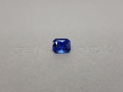 Radiant Cut Cornflower Blue Sapphire 3.04 ct photo