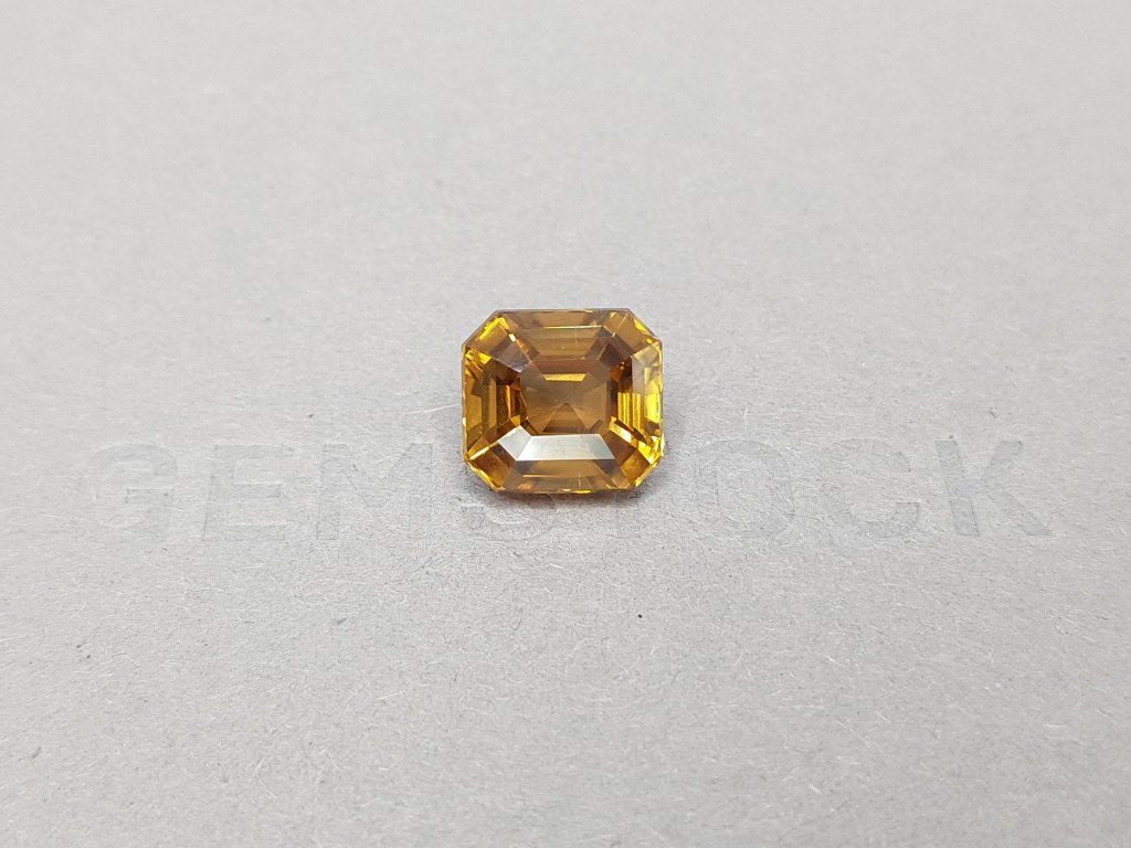 Brown zircon octagon cut 7.58 ct Image №2