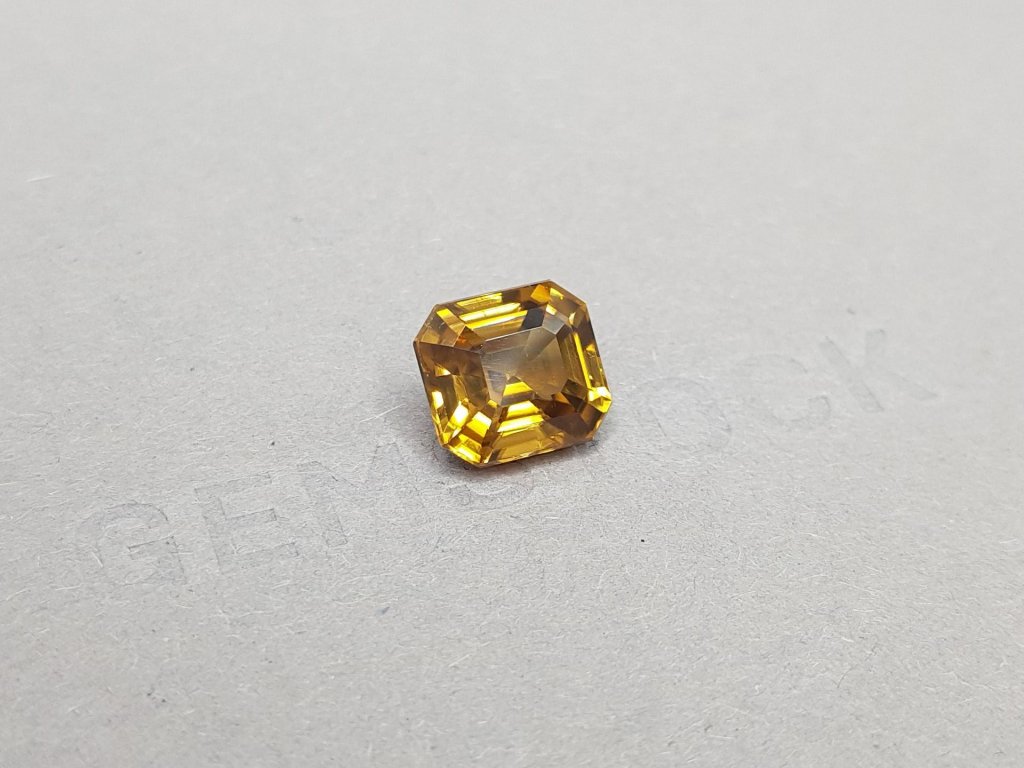 Brown zircon octagon cut 7.58 ct Image №3